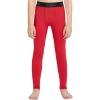 image:imageQBK Toddler Boys 2T to Youth Compression Pants Base Layer Leggings Tights for Basketball Soccer Football BaseballRed