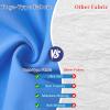 image:imageYoga Scrub Pants for Women Jogger Style High Rise Slim Fit Scrub Leggings with 5 Pockets AntiWrinkle amp Knit Yoga WaistbandCeil Blue
