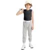 image:imageQBK Toddler Baseball Chest Protector Softball Padded Compression Shirt Heart Sternum Guard for T Ball amp FootballBlack