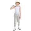 image:imageQBK Toddler Baseball Chest Protector Softball Padded Compression Shirt Heart Sternum Guard for T Ball amp FootballGrey