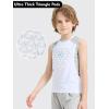 image:imageQBK Toddler Baseball Chest Protector Softball Padded Compression Shirt Heart Sternum Guard for T Ball amp FootballGrey