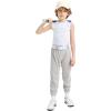 image:imageQBK Toddler Baseball Chest Protector Softball Padded Compression Shirt Heart Sternum Guard for T Ball amp FootballWhite