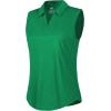 image:imageQBK Womens Sleeveless Golf Polo Shirts VNeck Collared Tennis Tank Tops UPF 50 Quick Dry Lightweight Athletic ShirtKelly Green