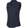 image:imageQBK Womens Sleeveless Golf Polo Shirts VNeck Collared Tennis Tank Tops UPF 50 Quick Dry Lightweight Athletic ShirtNavy