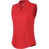 image:imageQBK Womens Sleeveless Golf Polo Shirts VNeck Collared Tennis Tank Tops UPF 50 Quick Dry Lightweight Athletic ShirtRed