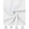 image:imageQBK Womens Sleeveless Golf Polo Shirts VNeck Collared Tennis Tank Tops UPF 50 Quick Dry Lightweight Athletic ShirtWhite